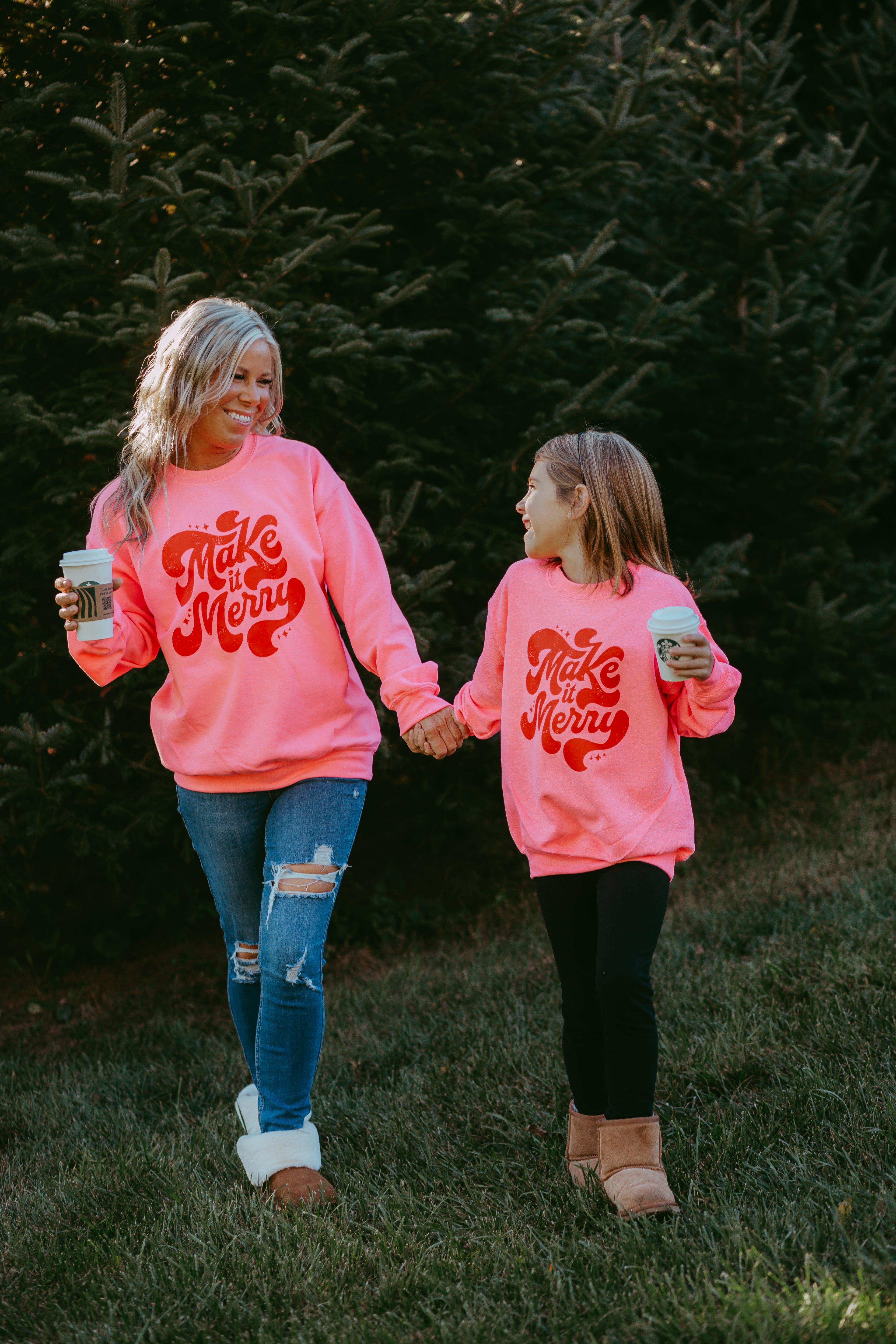 Make It Merry Adult Crewneck Sweatshirt