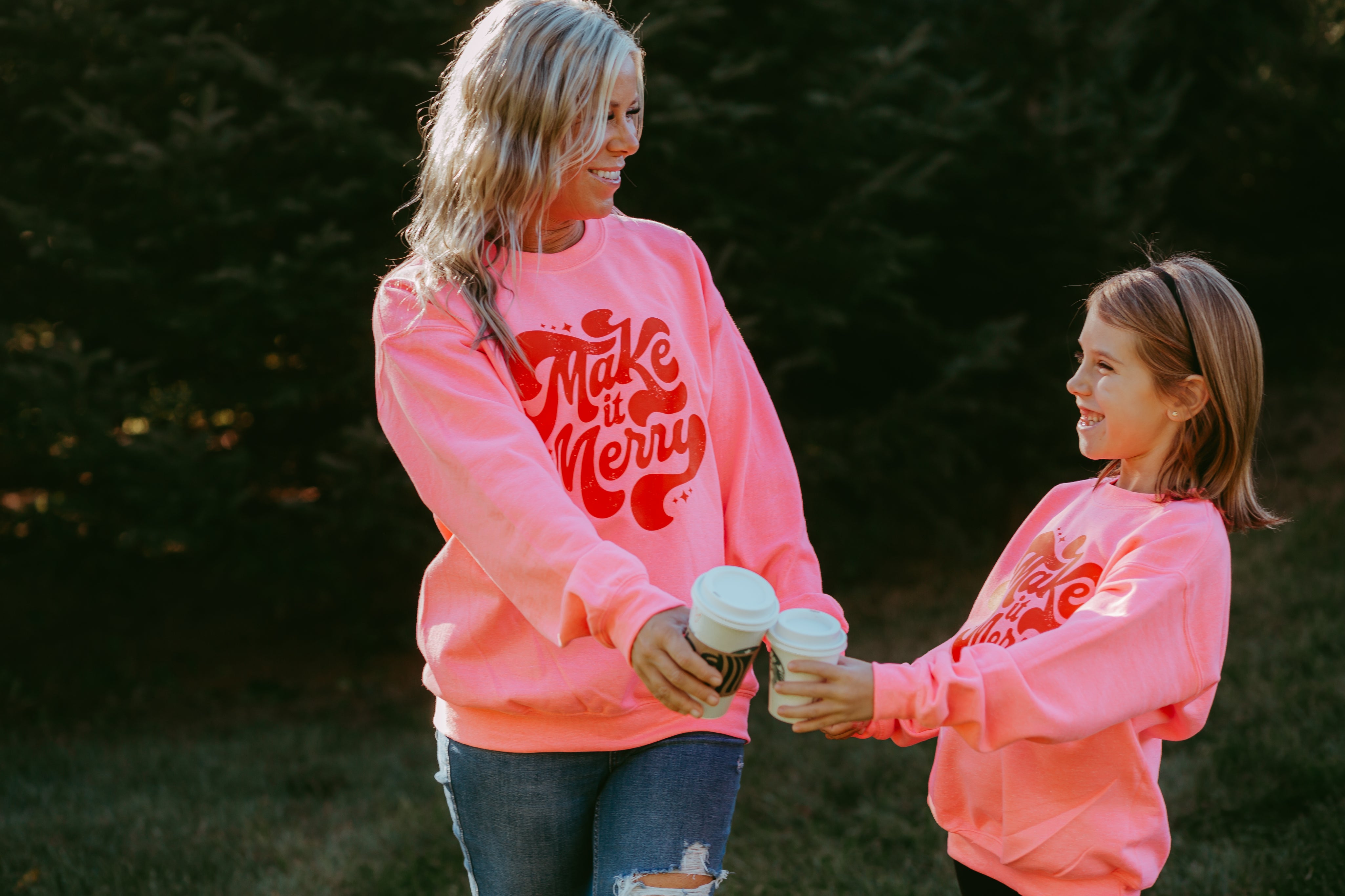 Make It Merry Youth Crewneck Sweatshirt