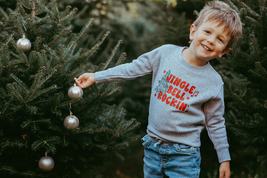 Jingle Bell Rockin' Toddler Crewneck Sweatshirt