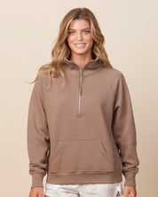 Women's Boxy Half Zip Fleece