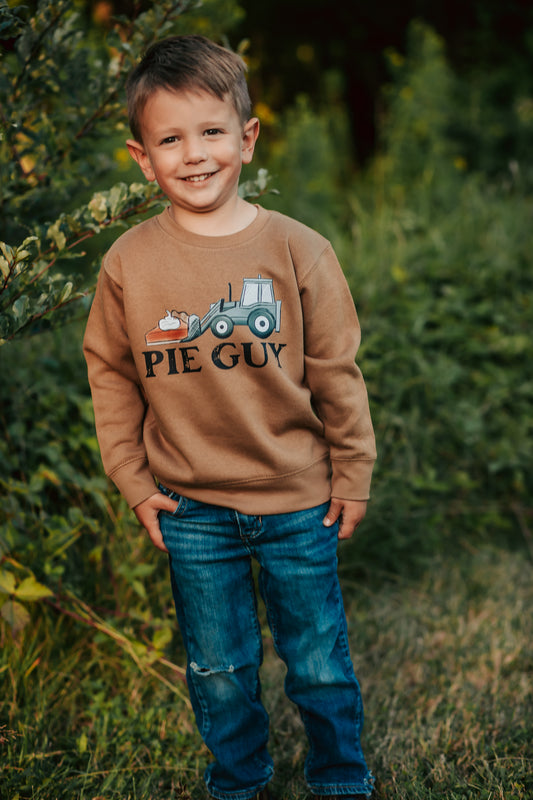 Pie Guy Toddler Crewneck Sweatshirt
