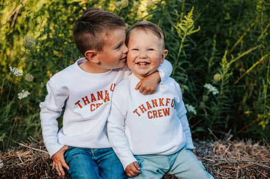 Thankful Crew Toddler Crewneck Sweatshirt