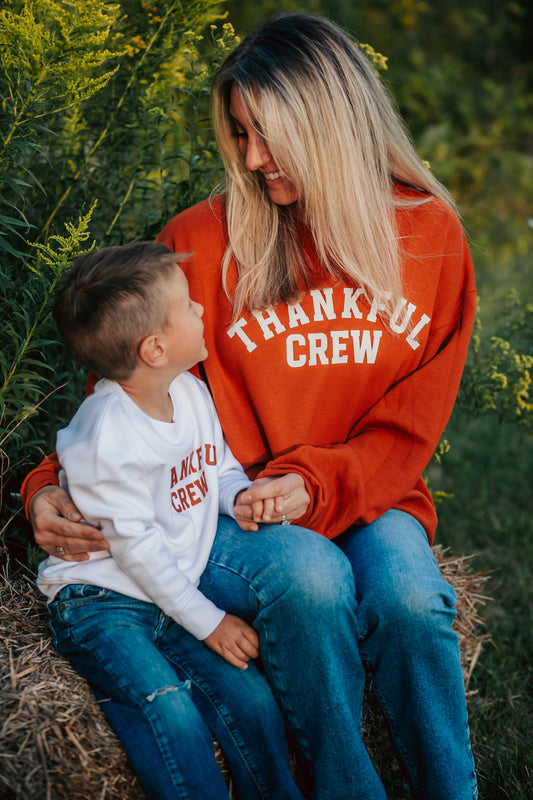 Thankful Crew Adult Crewneck Sweatshirt