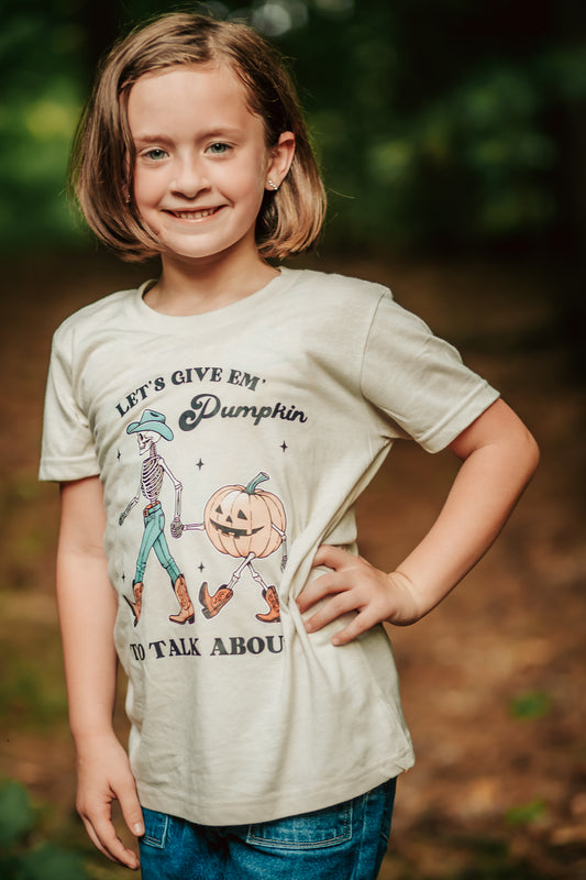 Let's Give Em' Pumpkin To Talk About Youth T-Shirt