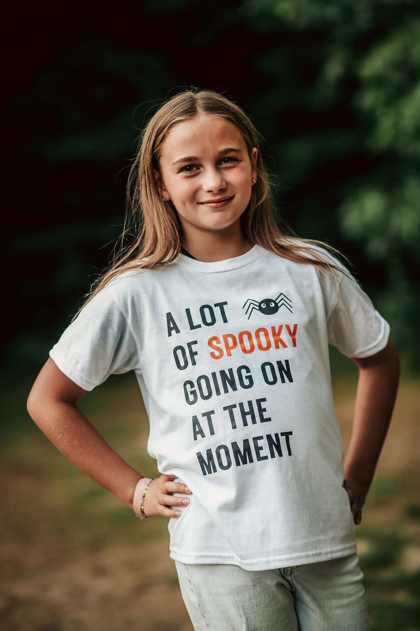 A Lot Of Spooky Going On At The Moment Youth T-Shirt