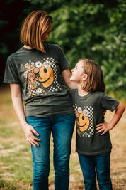 Fall Flowers & Smile T-Shirt