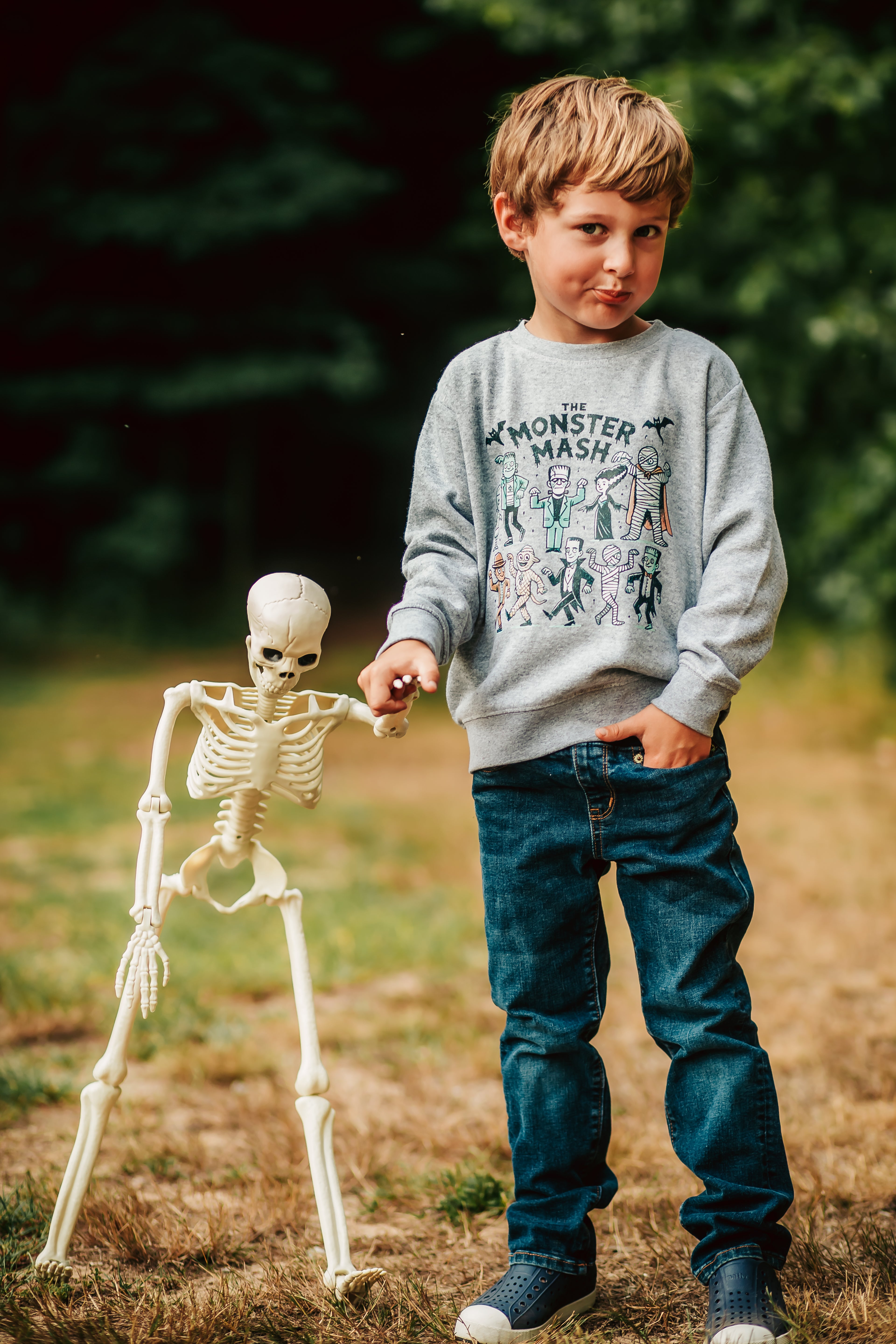 The Monster Mash Youth Crewneck Sweatshirt