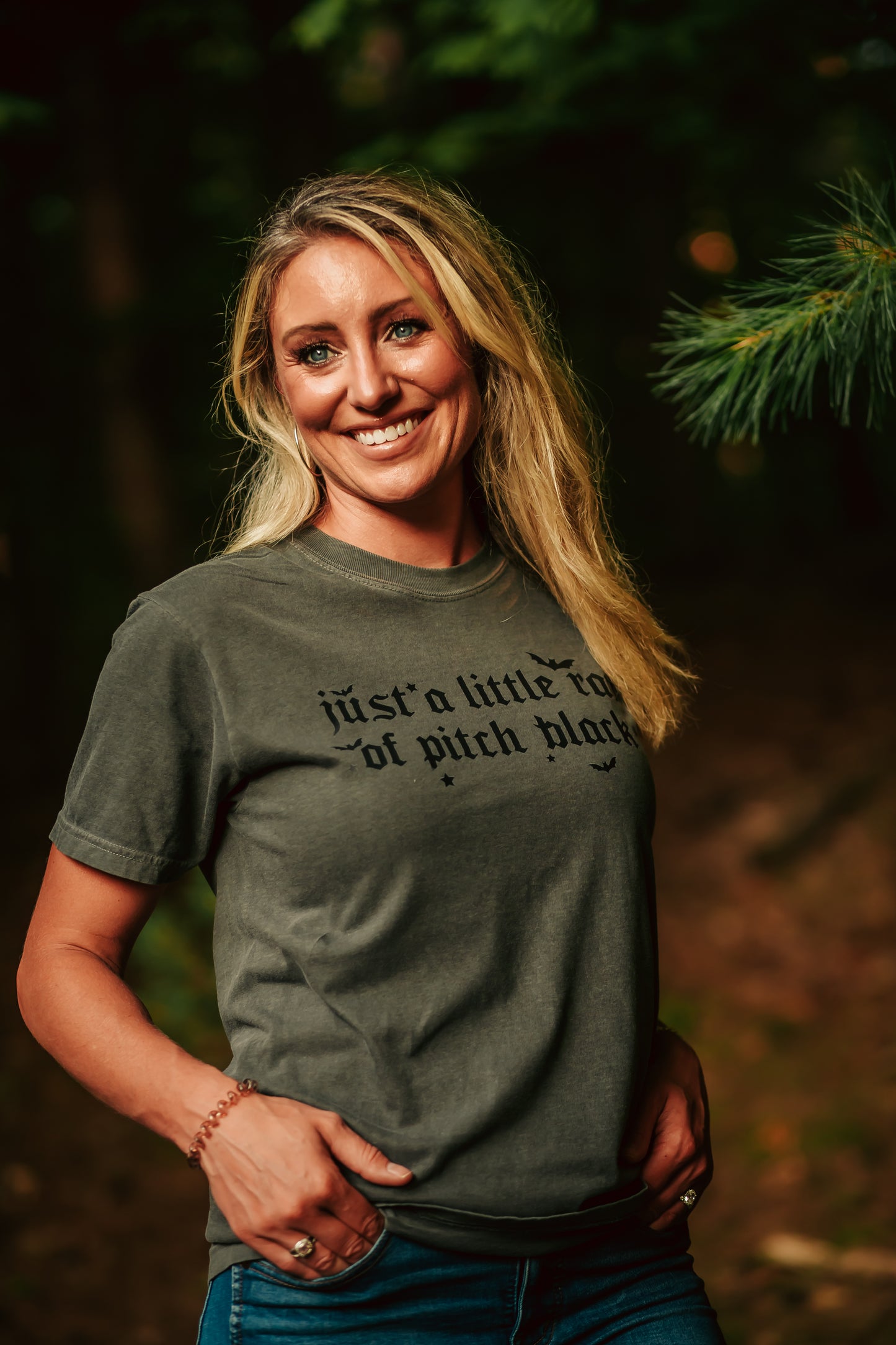 Just A Little Ray Of Pitch Black T-Shirt
