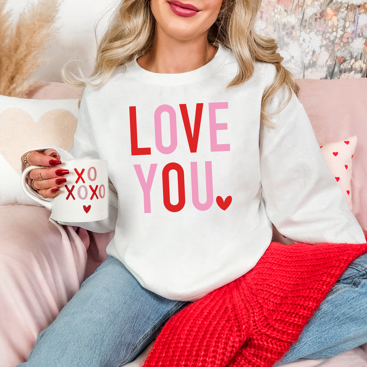 LOVE YOU Crewneck Sweatshirt