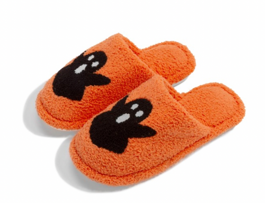 Plush Halloween Slippers