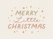 Merry Little Christmas Banner