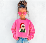 Merry Swiftmas Youth Crewneck Sweatshirt