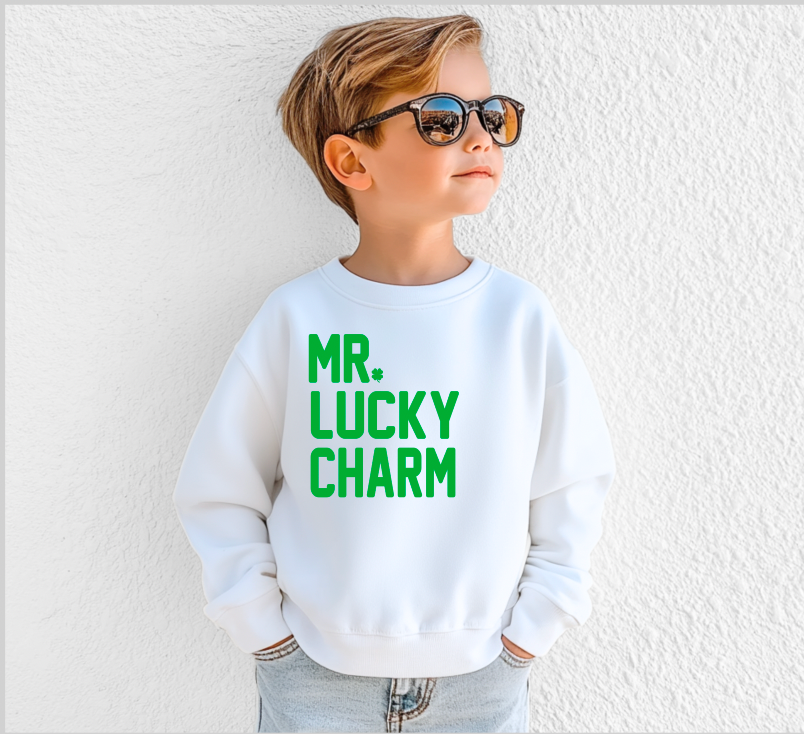 Mr. Lucky Charm Toddler Crewneck Sweatshirt