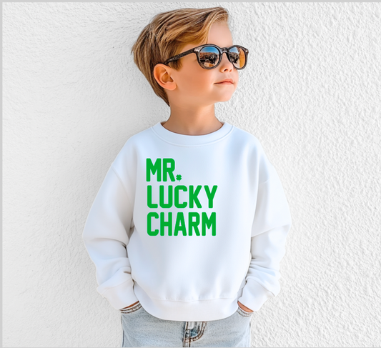 Mr. Lucky Charm Toddler Crewneck Sweatshirt