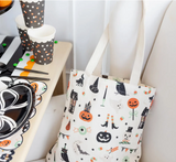 Spooky Trick Or Treat Canvas Tote Bag