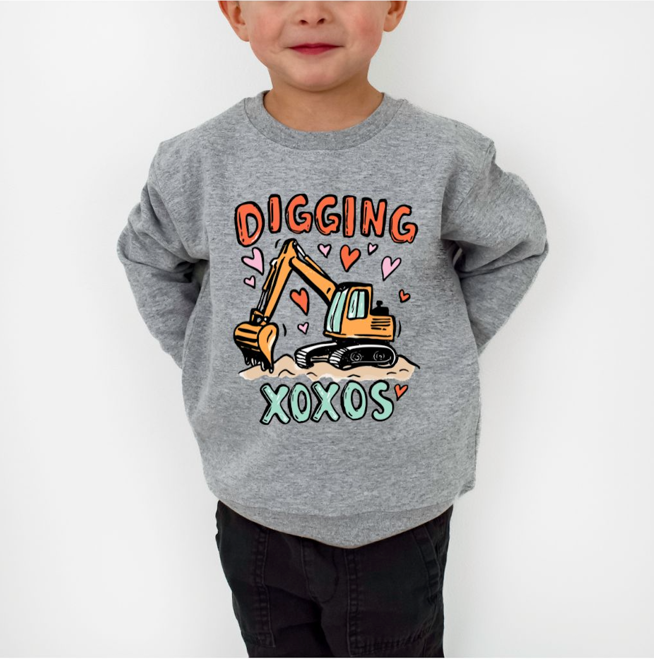 Digging XOXO's Toddler Crewneck Sweatshirt