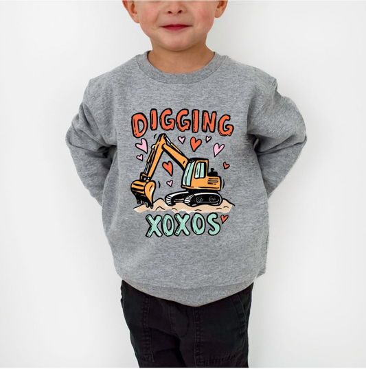 Digging XOXO's Toddler Crewneck Sweatshirt