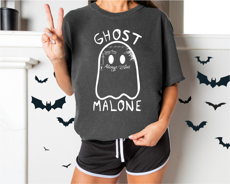 Ghost Malone Short Sleeve T-Shirt