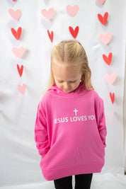 Jesus Loves You Toddler Hoodie Sweatshirt