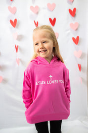 Jesus Loves You Toddler Hoodie Sweatshirt