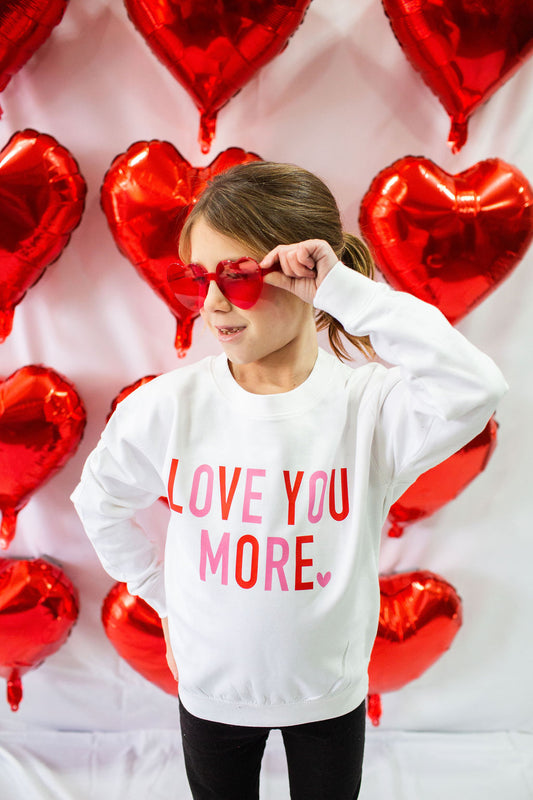 LOVE YOU MORE YOUTH Crewneck Sweatshirt