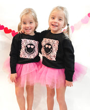 XOXO Heart Eyes Toddler Crewneck Sweatshirt