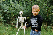 Striped Skeletons Toddler/Youth Crewneck Sweatshirt