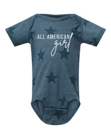 All American Girl Star Onesie