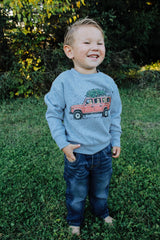 Christmas Dogs Toddler/Youth Crewneck Sweatshirt