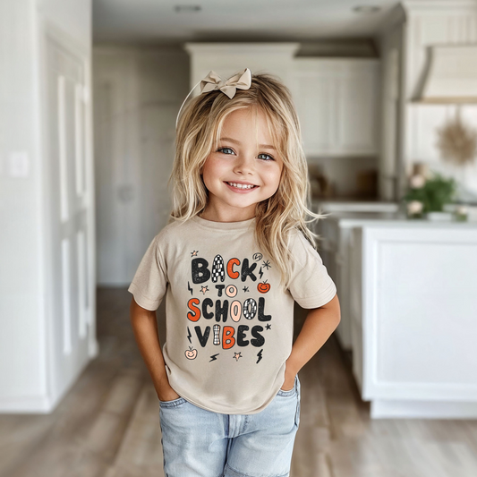 Back To School Vibes Toddler T-Shirt