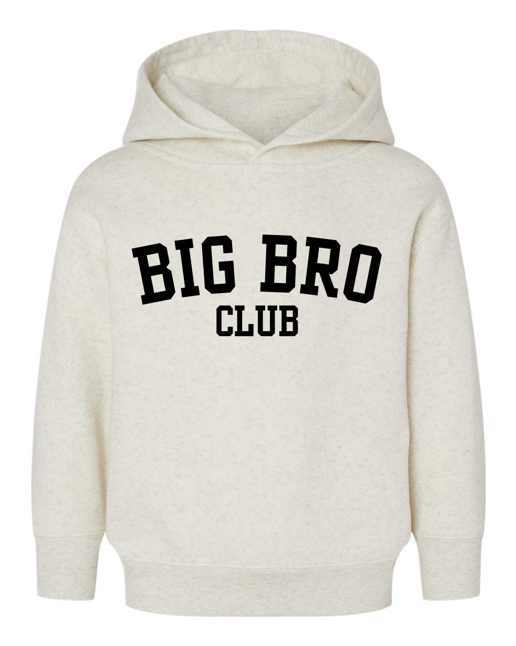 Big Bro Club Toddler Hoodie Sweatshirt