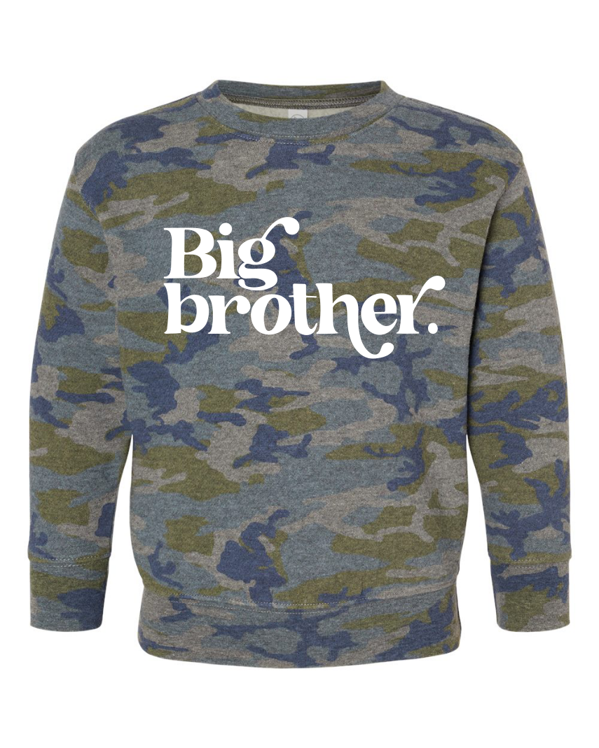 Big Brother Toddler Crewneck Sweatshirt