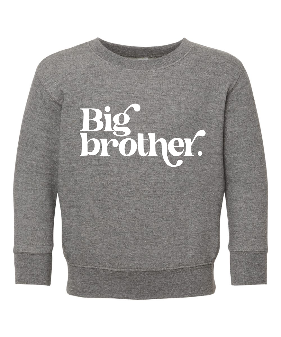 Big Brother Toddler Crewneck Sweatshirt