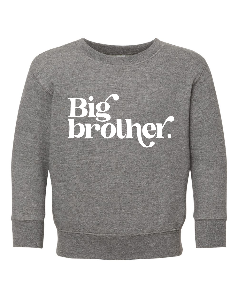 Big Brother Toddler Crewneck Sweatshirt