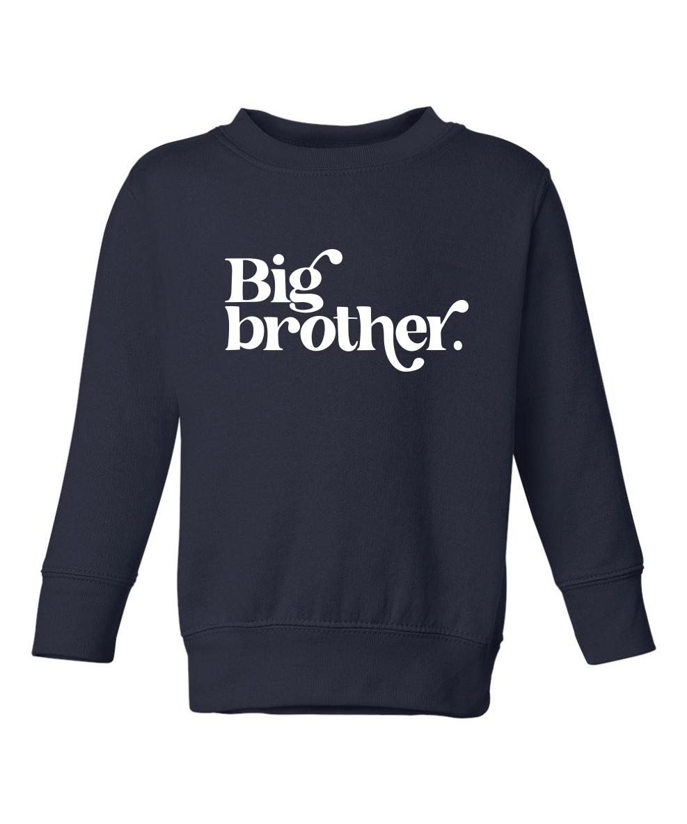 Big Brother Toddler Crewneck Sweatshirt