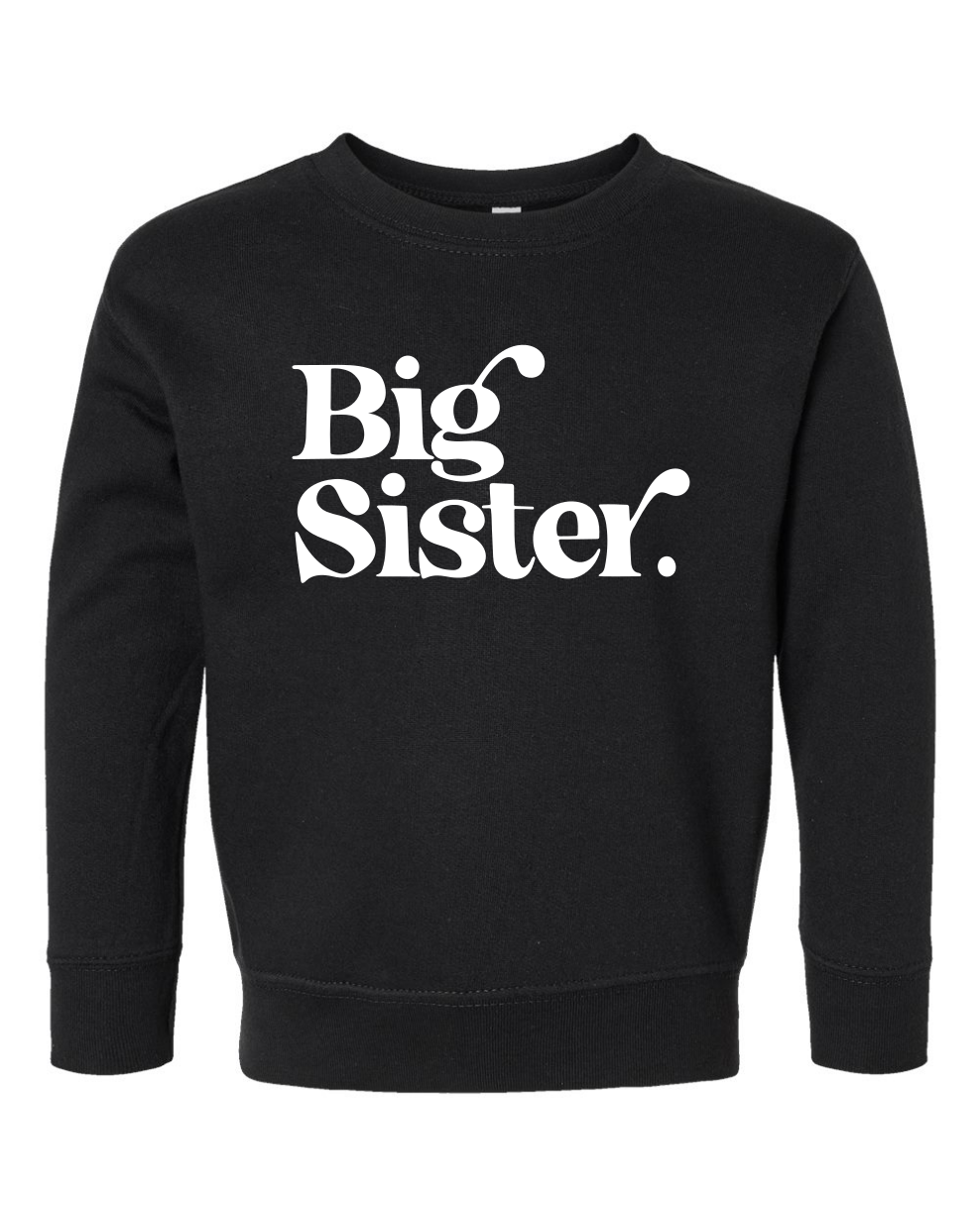 Big Sister Toddler Crewneck Sweatshirt