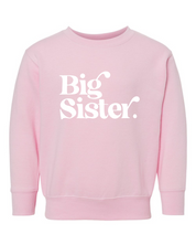 Big Sister Toddler Crewneck Sweatshirt