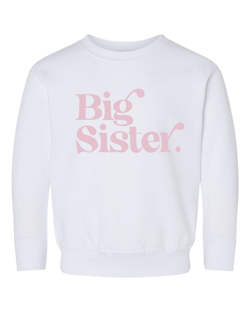 Big Sister Toddler Crewneck Sweatshirt