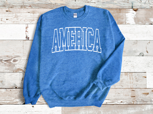 AMERICA Crewneck Sweatshirt