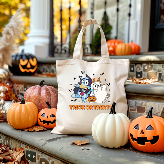 Bluey Trick Or Treat Bag