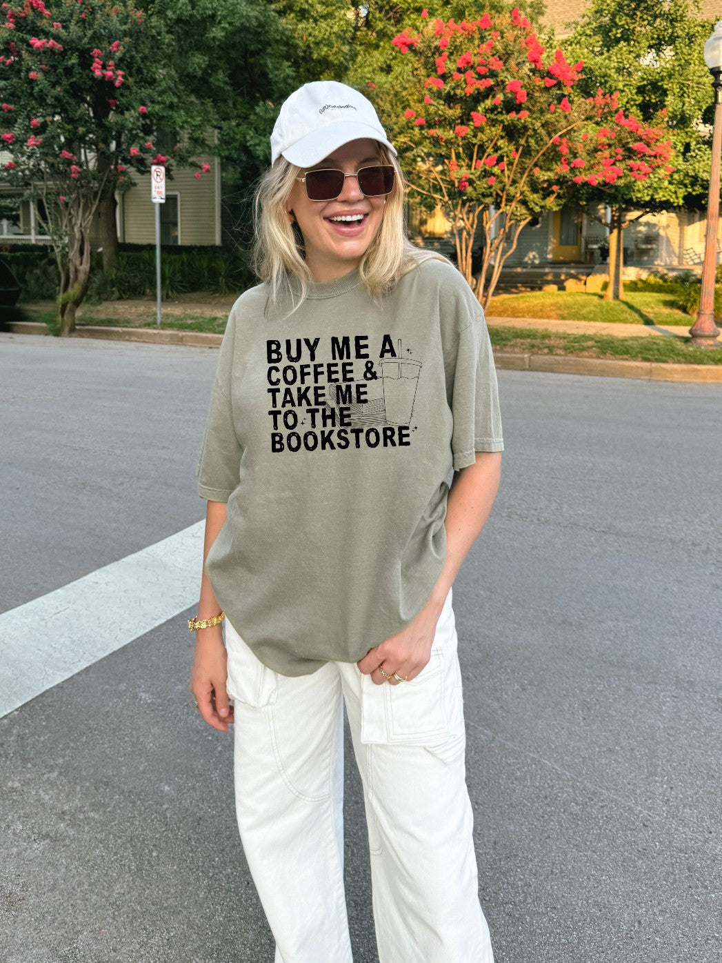 Buy Me A Coffee & Take Me To The Bookstore T-Shirt