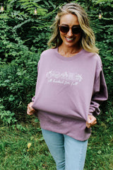 All Booked For Fall Ladies Boxy Crewneck Sweatshirt