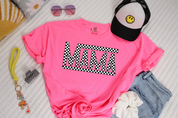 Checkered Mama T-Shirt