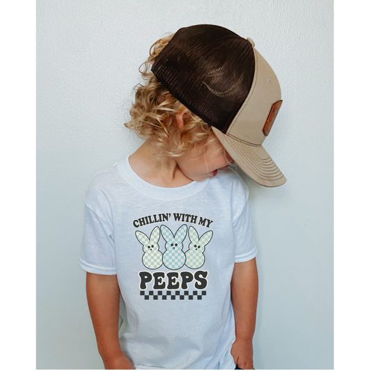 Chillin' With My Peeps (Blue) Toddler T-Shirt