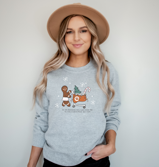 Target Christmas Section Crewneck Sweatshirt