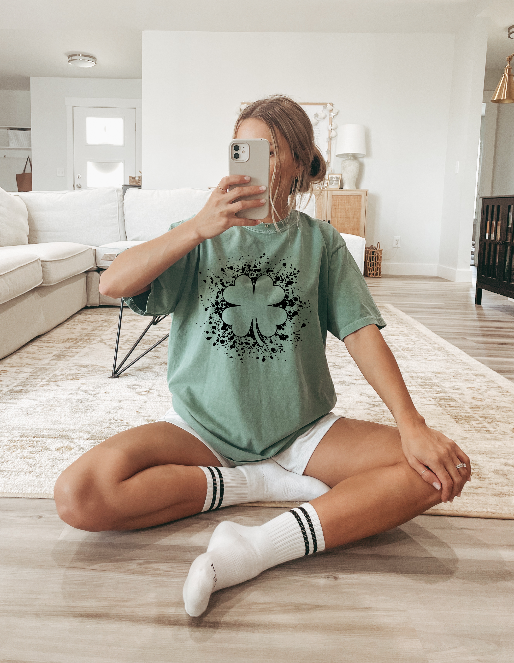 Clover Splatter T-Shirt