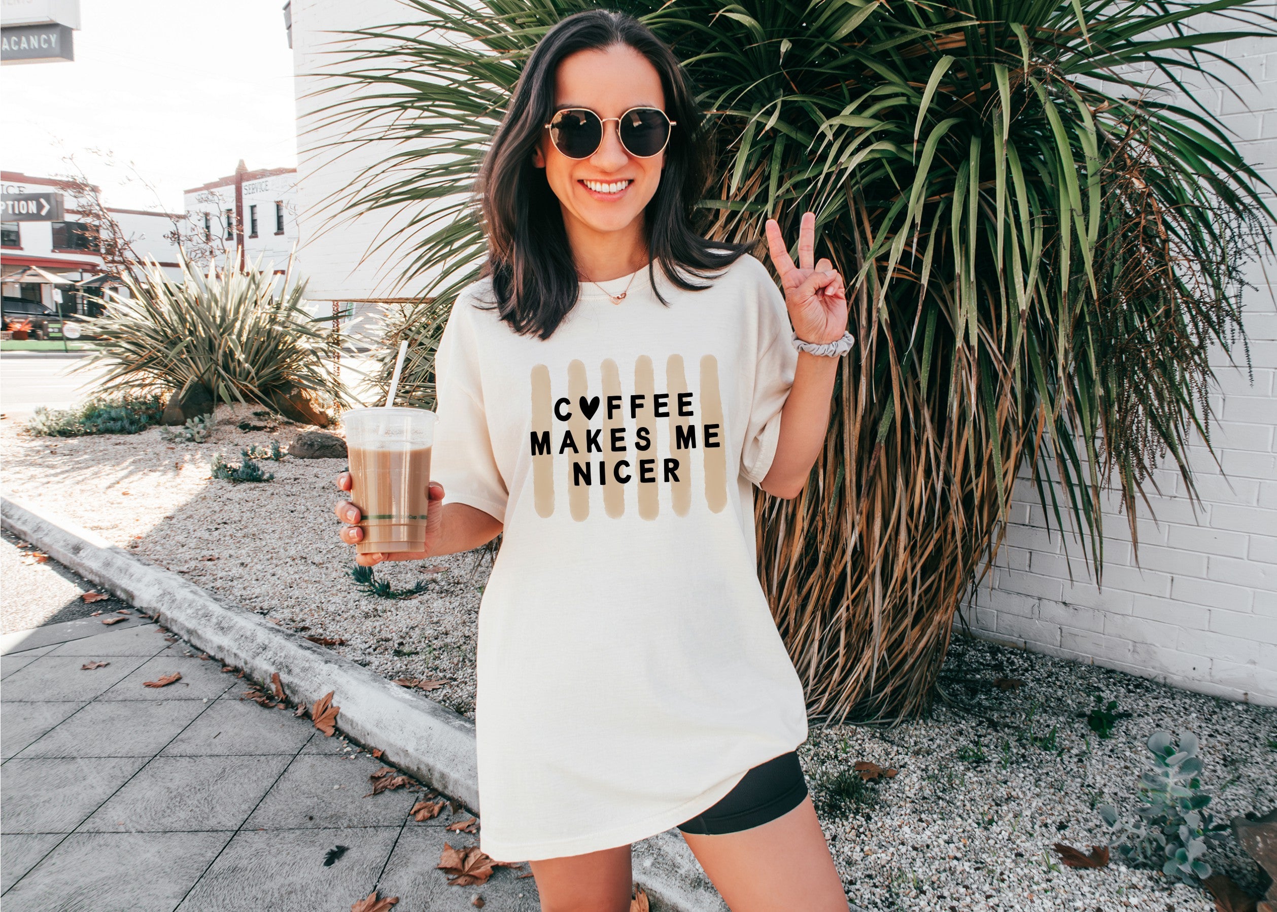 Coffee Makes Me Nicer T-Shirt