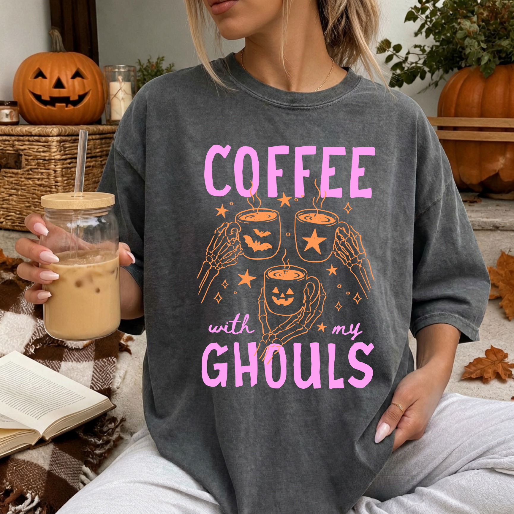 Coffee With My Ghouls T-Shirt