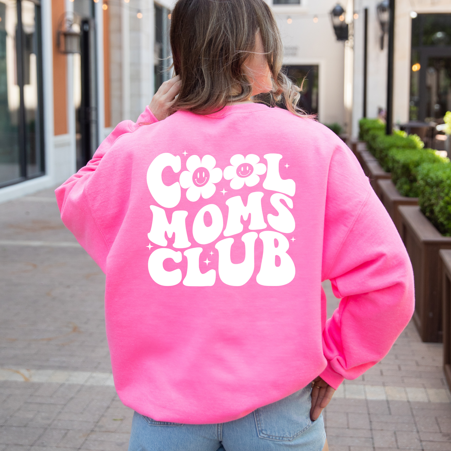 Cool Moms Club Crewneck Sweatshirt