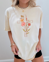 Flower Cross T-Shirt